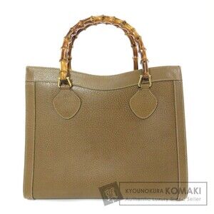 Gucci Bamboo Handbag Leather